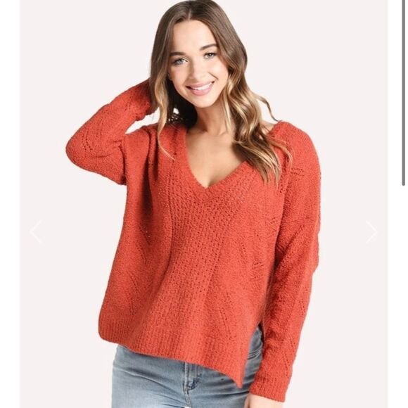 Cupcakes and Cashmere Maj Sweater New without Tag - Picture 1 of 6